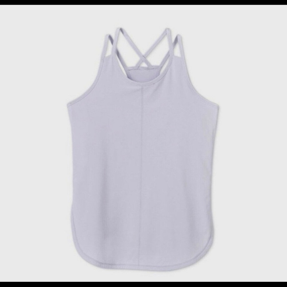 All in Motion Girls Double Layer Athletic Tank Top